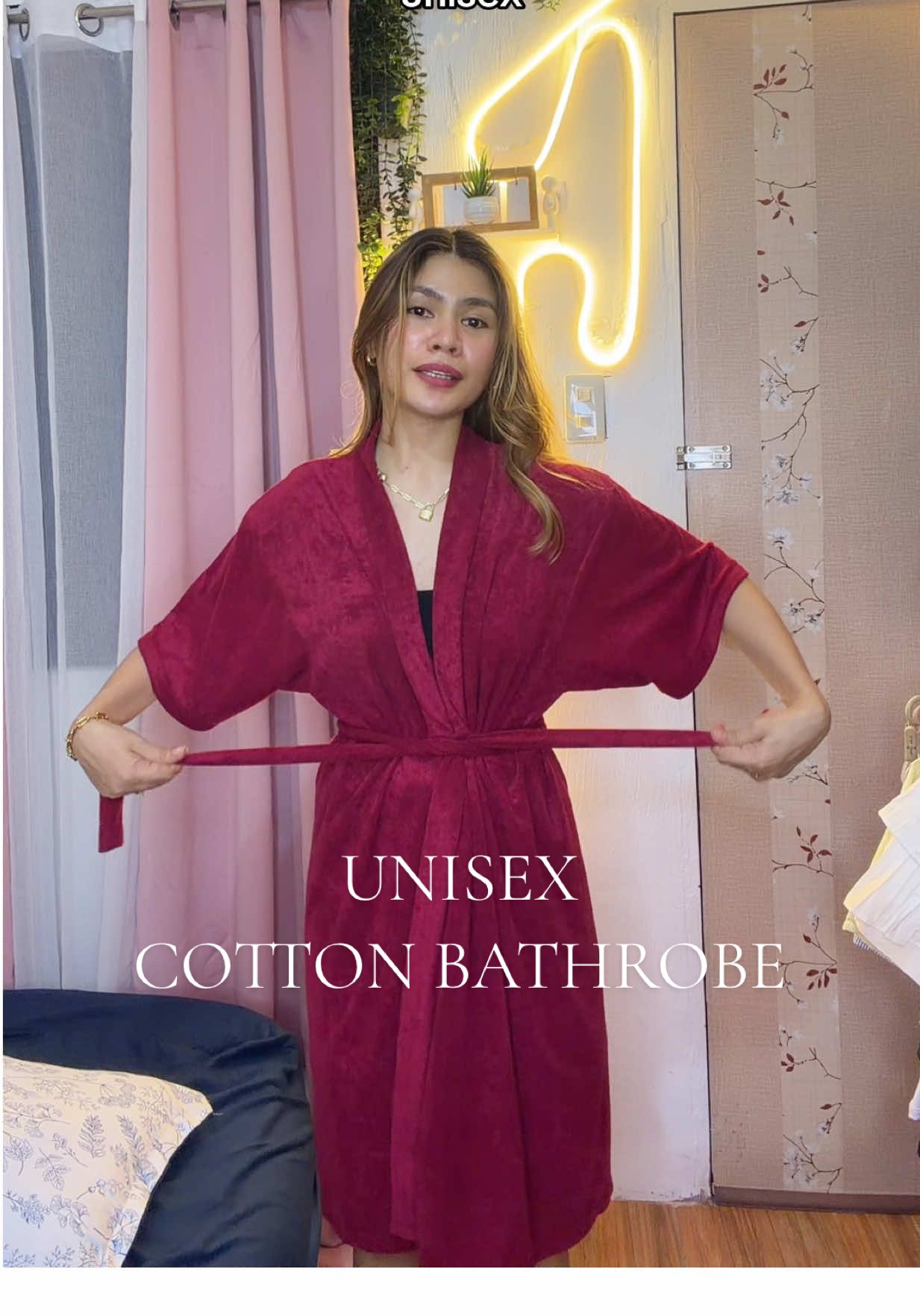 Cotton Bathrobe unisex #Cottonbathrobe#Bathrobe 