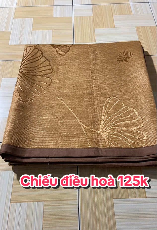 Chiếu điều hòa, may hoa lót lụa, có bo thun 2 gốc cố định. Khổ 1m2-2m2. Đang được trợ giá @Bé su su  @Bé su su  @Bé su su #xuhuongtiktok2025🥰 #tiepthilienkettikokshop #giadungtienich 