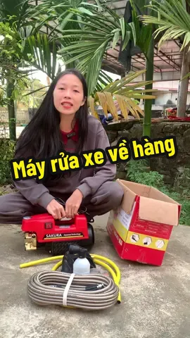 Máy rửa xe về hàng#mayruaxe #mayruaxecaoap #xuhuong 