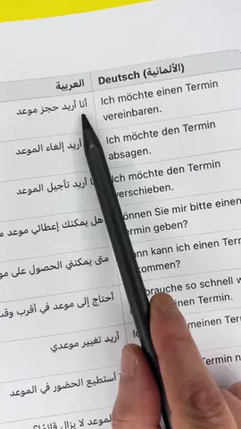 كتاب لتعليم اللغة الالمانية   للمبتدئين جمل هامة في الحياة اليومية 