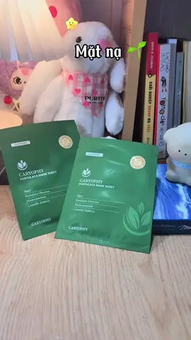 Mặt nạ caryophy cấp ẩm,làm dịu nhẹ da, làm giảm mụn siêu đỉnh 💦🌱🫶🏻 #caryophy #caryophyvietnam #matna #matnagiay #lamdep 