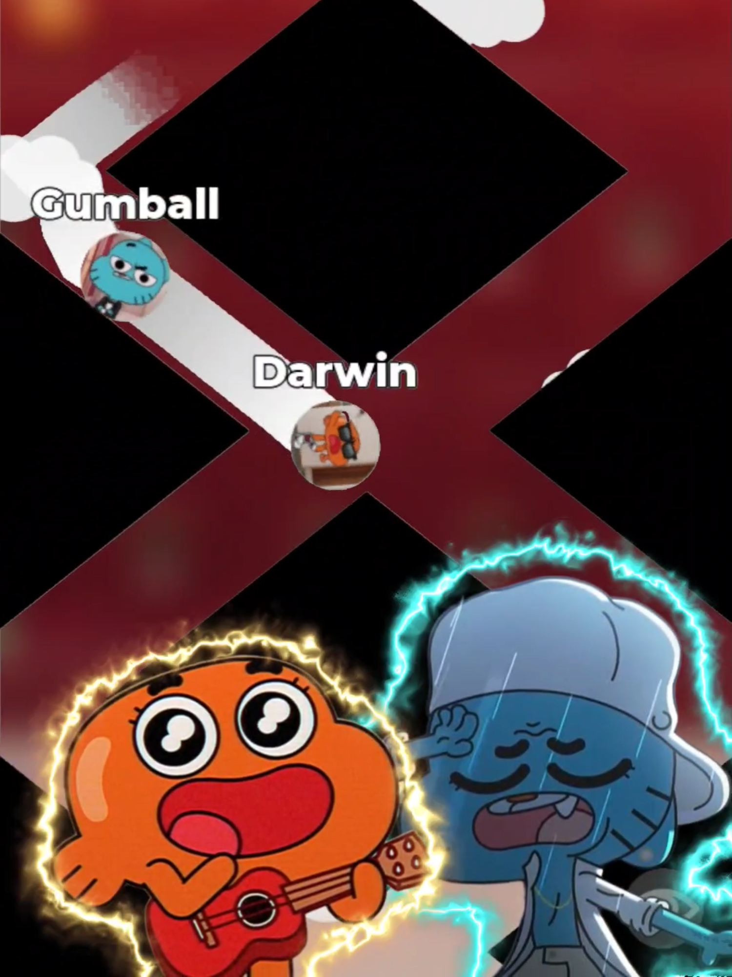 Eres Mía I Gumball & Darwin Watterson #ia #ai #gumballwatterson #darwinwatterson #theincredibleworldofgumball #eresmia #romeosantos #bachata #ponganbachata #jammable