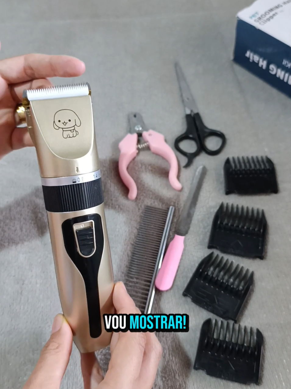 A máquina que toda mãe de pet deveria ter 🫶🏽😍 #tosa #maquinapet #maquinatosa 