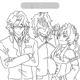 The rumors might be true  #pantalone #sandrone #ildottore #GenshinImpact #dottolone Harbingers funny animatic dottore fyp ect...