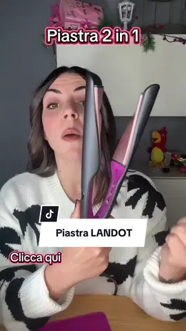 Piega in meno di 3 minuti #piastra #2in1 #landot #capelli 