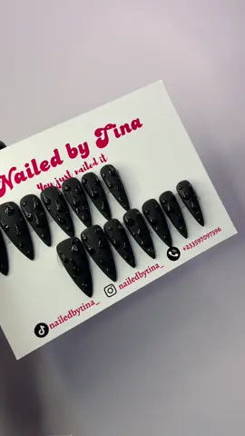 Handmade press-on nail set from start to finish 💅💧🖤 Black matte with 3D water drop details clean, strong & reusable Custom sets available ✨  #pressonnail #handmadepressonnails #naildesignideas #pressonnailbusiness #nailinspo2025  press on nails handmade press on nails custom press on nails black press on nails 3D nail design press on nails business