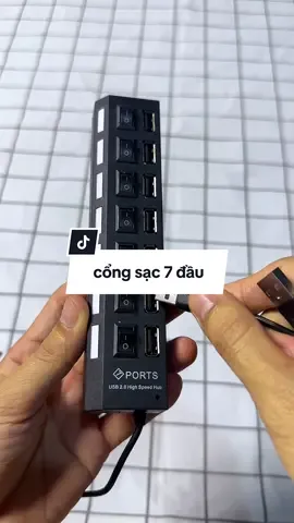 hud sạc 7 cổng usb#hubsac#congsacdanang 