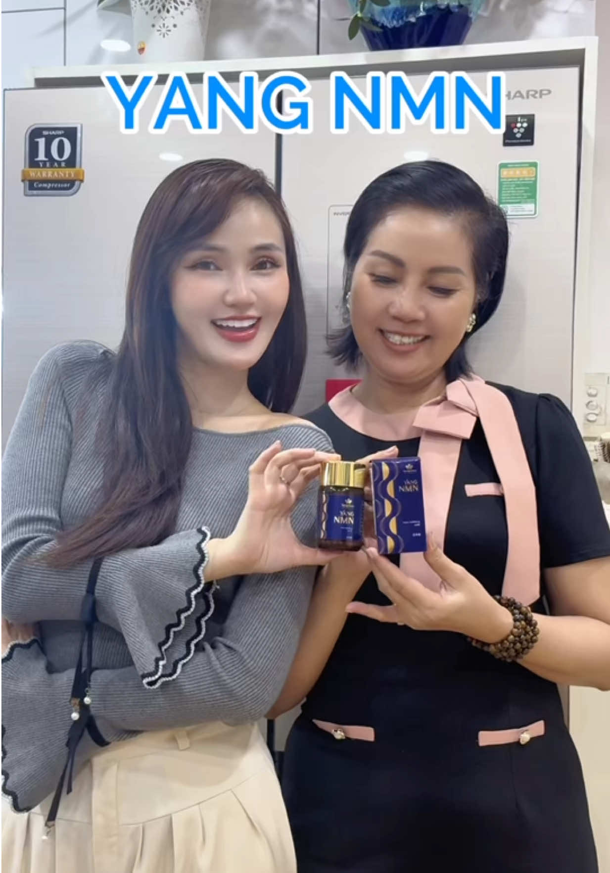 Đầu tư cho mẹ, mẹ vui khoẻ mình cũng xin là trộm vía ahihi! #yangmiwa #yangnmn #nmnnhatban #tranthaohuyen 