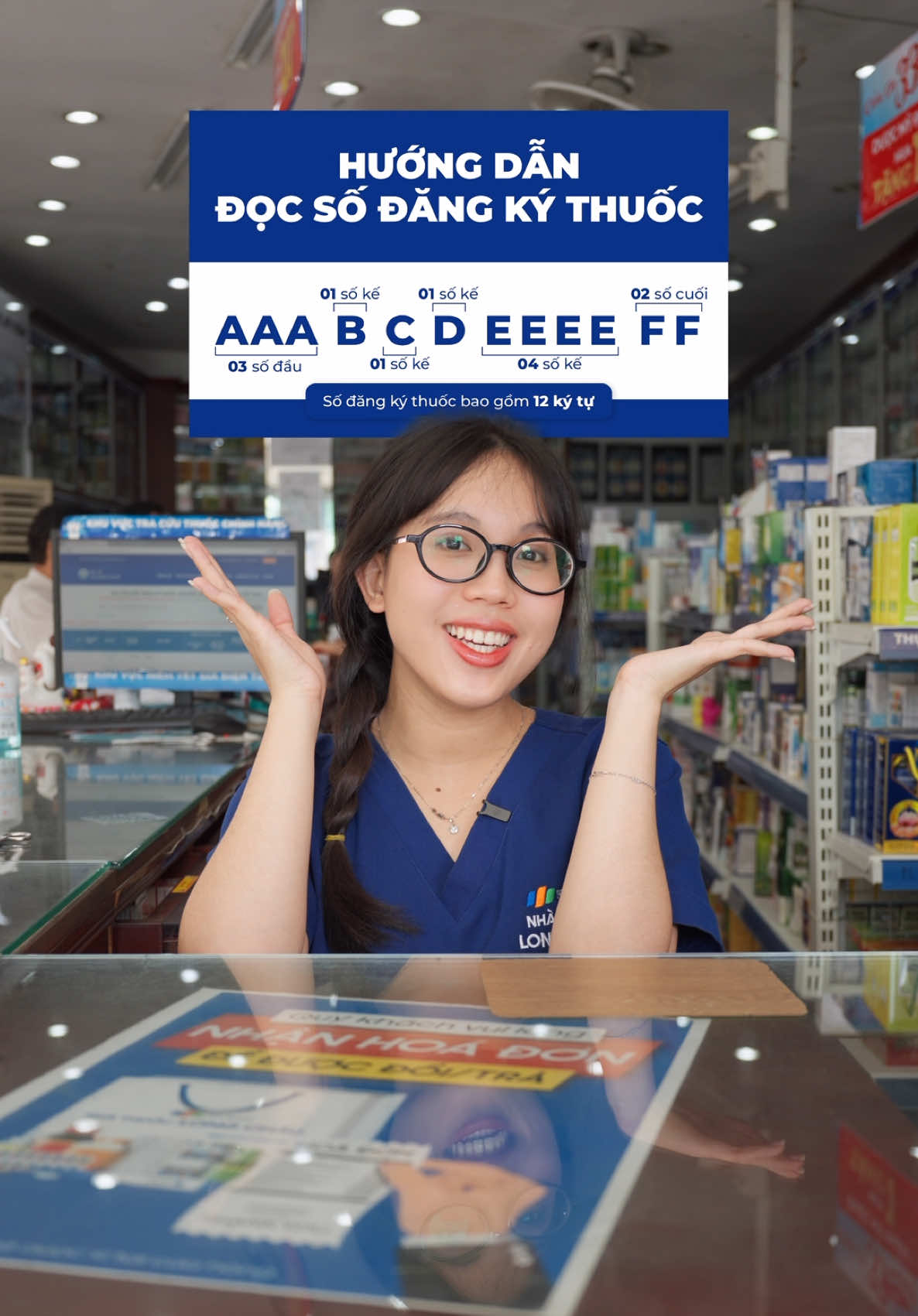 Ý nghĩa của 12 số trong dãy số đăng kí mới #longchauconnect #LearnOnTikTok #duocsi #nhathuoc 
