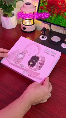 A58 Plus 2025 New Popular A58 Smart Watch for Women MEN 6 IN 1 Health Monitoring Bluetooth Calling Touch Screen Waterproof Jewelry Set with Magnetic Charging Affordable 💙✅  #giftset #bestgift #gift #perfectgift #tiktoksale 