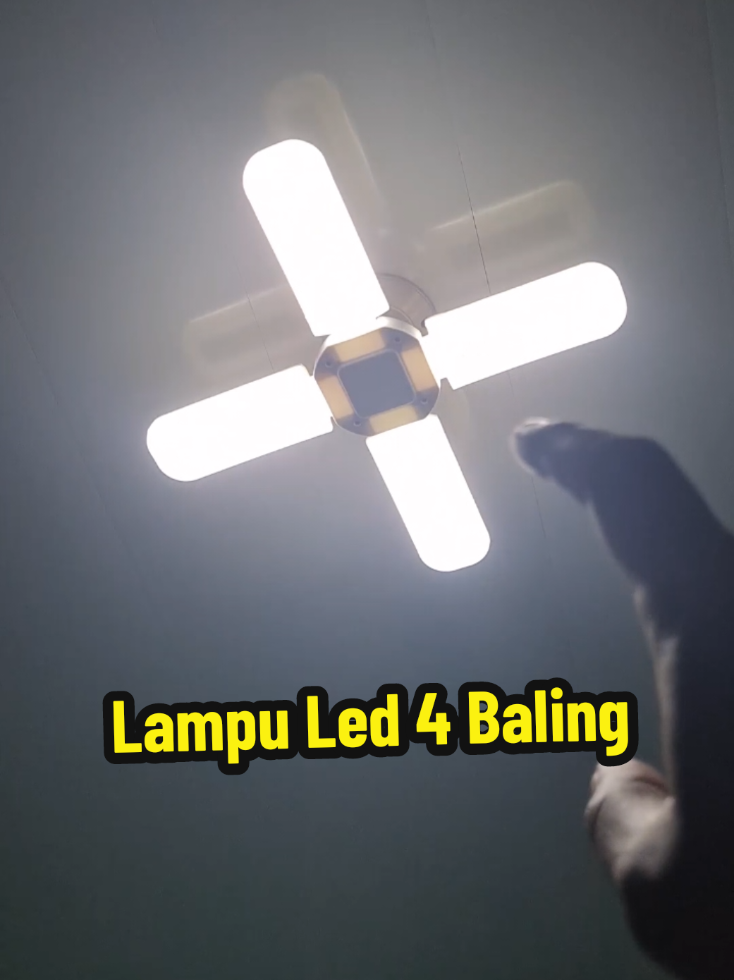 Lampu Led 4 Baling #lampuledbaling #lampubaling #lampukipas #lampulipat #lampuviral 