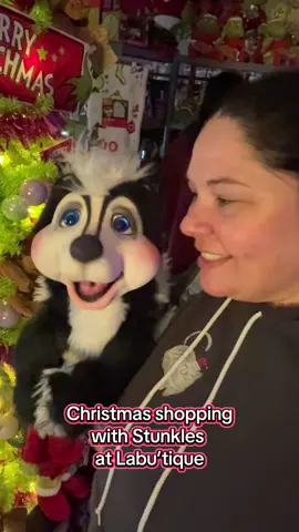 @TheLabuTiqueShop in Anaheim California has so many Labubus to choose from and awesome Grinch merch too!!! Perfect for last minute Christmas shopping #tiktokpartner #ventriloquist 