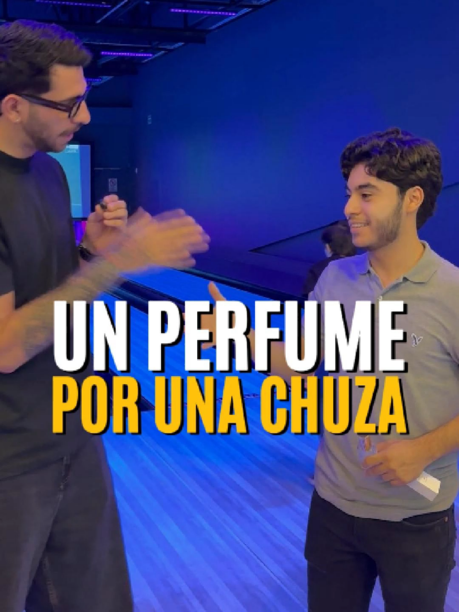 Si pegas chuza te llevas un perfume 🎳#Perfumes #Hombres #Entrevista