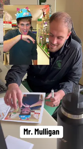 Ask teachers to sign on old photos #funnyvideo #fyp #usa #teacher #viral 