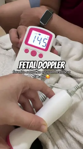 Fetal Doppler para ma monitor ang heartbeat 💓 ni baby 👶 #fetaldoppler #babyheartbeat #pregnantmom #firstimemom 