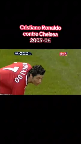 Cristiano Ronaldo contre Chelsea 2005-06 #CRISTIANORONALDO #RONALDO #CR7 #manchesterunited #PremierLeague 