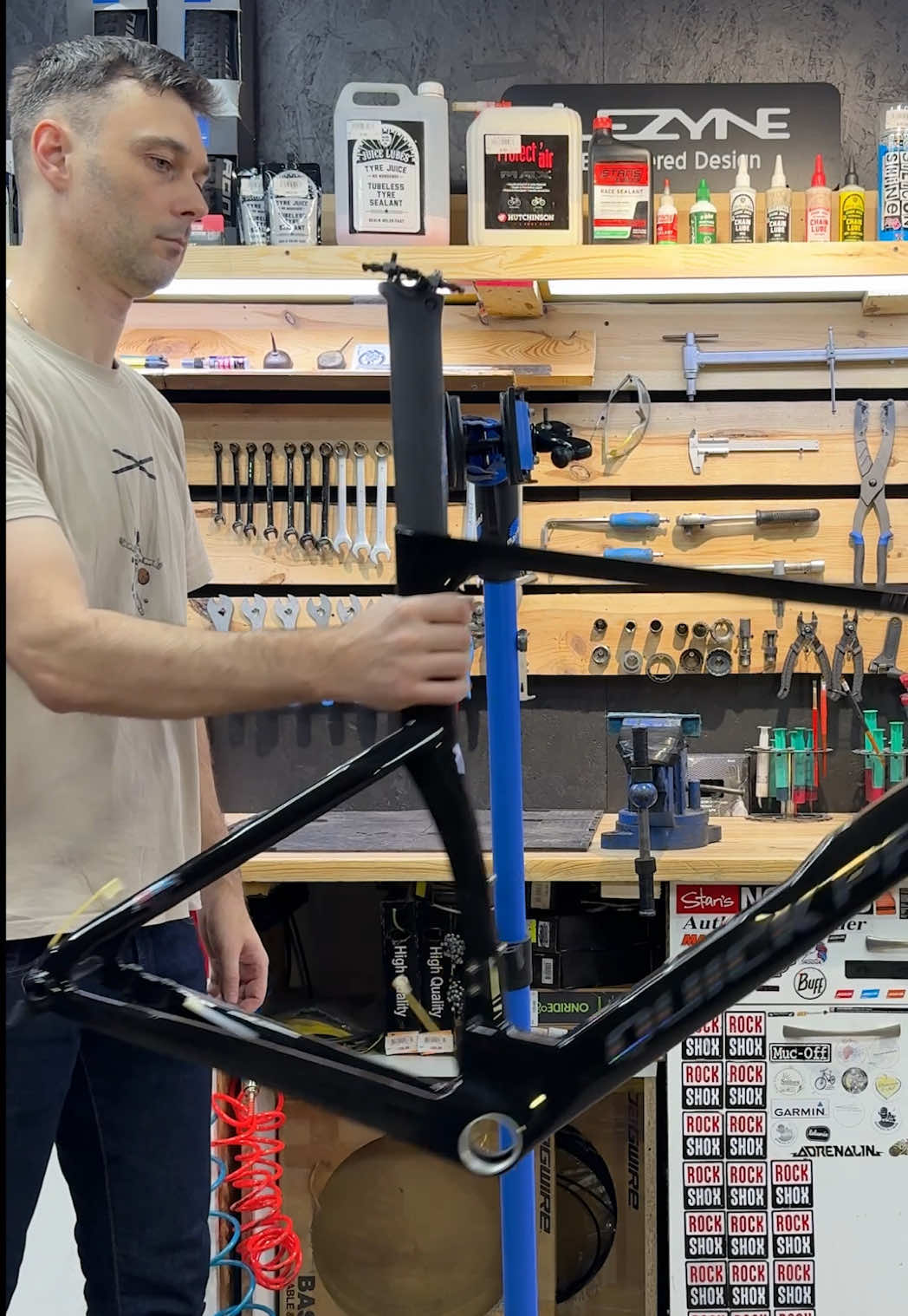 Sit back and watch this one of a kind Quick Pro ER:ONE come to life. Thanks to its custom paintwork, aerodynamic frame, and ultra-light Blast Wave wheels, this bike is incredibly fast and visually unmatched. #dreambuild #bicidacorsa #dreambike #cycling #ciclista    