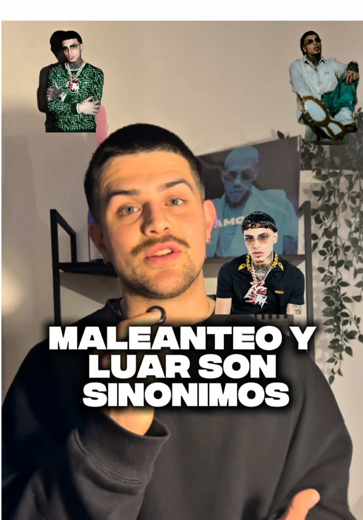 Volvio el verdadero maleanteo 🐐@Luar La L  Ig: luchomarchiano  #luarlal #sobrenatural 