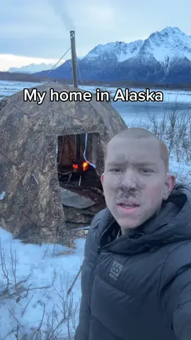My new home #homestead #campfire #buildingproject #camping 
