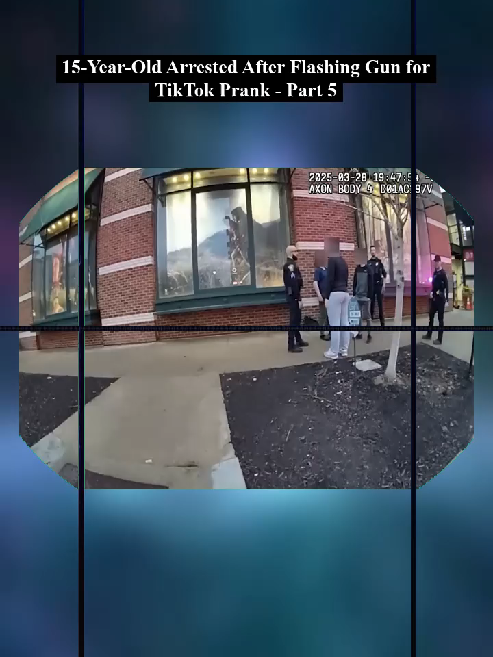 15-Year-Old Arrested After Flashing Gun for TikTok Prank - Part 5 | #foryou