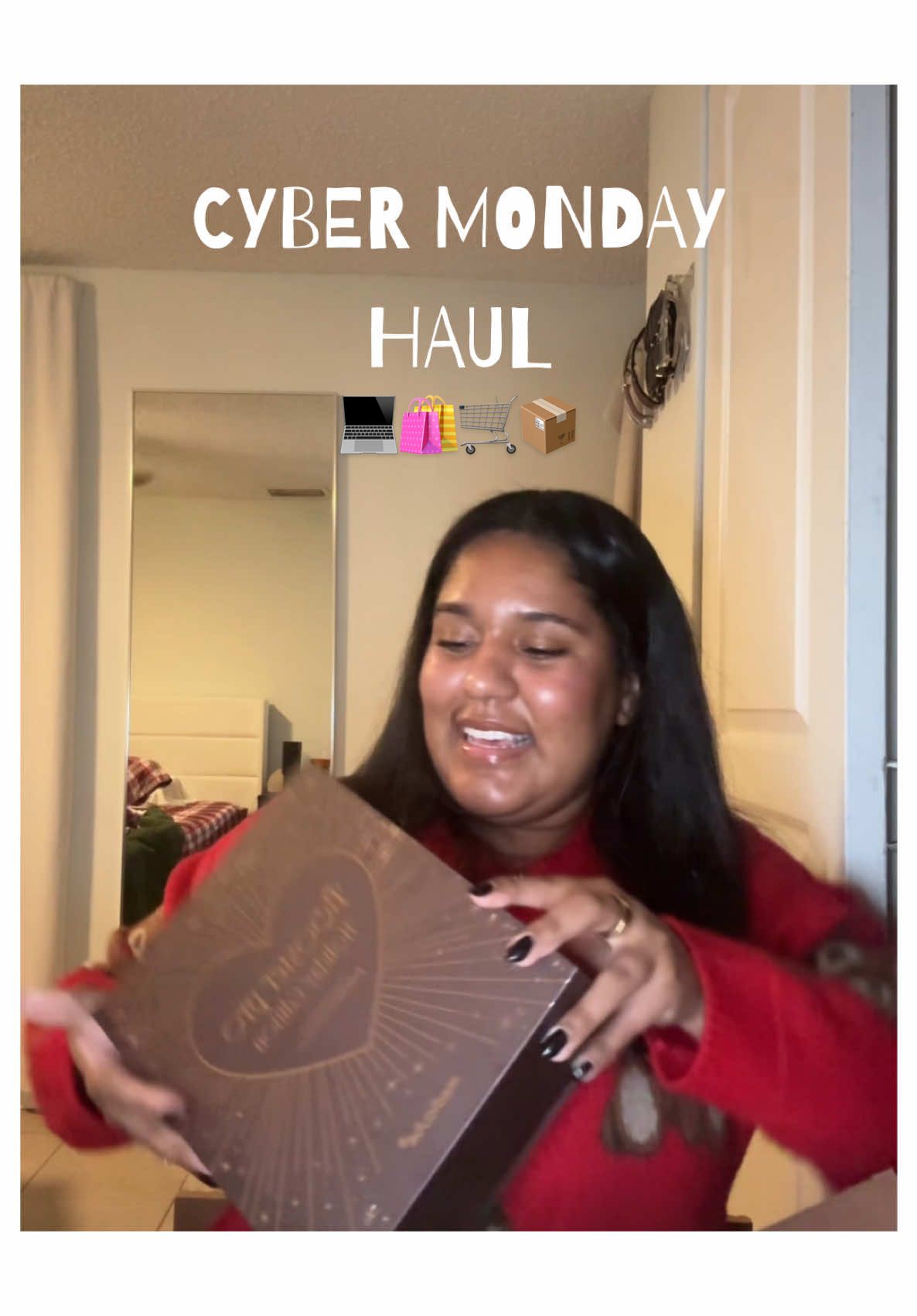 cyber monday haul 😊 #cybermonday #ultahaul #tiktokshop #sephorahaul #amazonhaul