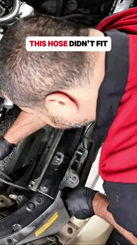 This Hose Didn’t Fit  #MechanicDiaries #CarProblems #engineswap #automotive #carrepair 