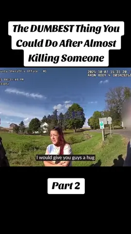 The DUMBEST Thing You Could Do After Almost Killing Someone #policeofficer #police #cops #bodycam 