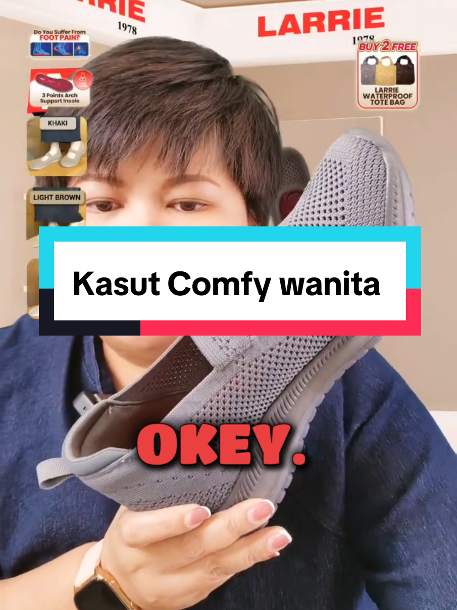 Kasut comfy sesuai untuk ootd, Jalan jalan holidays. Cepat Grab sebelum Saiz habis#kasusviral #larrieshoesmalaysia 