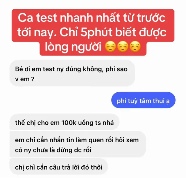 ca test nhanh nhất lịch sử 🤣🤣 #testnyuytin #teétnguoiyeubangtinnhan #testny #testnyuytin #