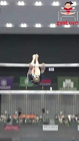 17 段違い平行棒 体操女子 JPN UB EF KM #sports #athlete #gymnast #体操競技