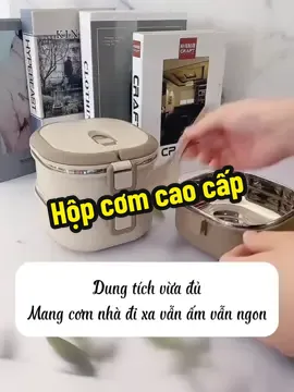 Chỉ mong người mình thương ăn được bữa cơm ấm ❤️ Hộp cơm nhỏ, nhưng là cả sự quan tâm❤️🍀 #hopcomvanphong #hopcomgiunhiet #xh #hopcomgiunhietcaocap 