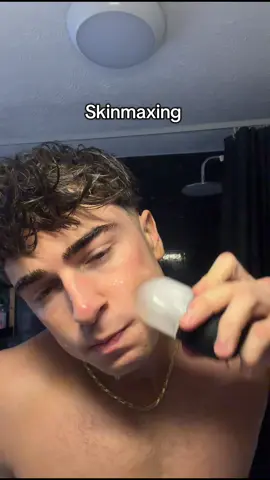 We keep ascending #skincare #looksmaxing #ice #iceroller #icerollerbenefits 