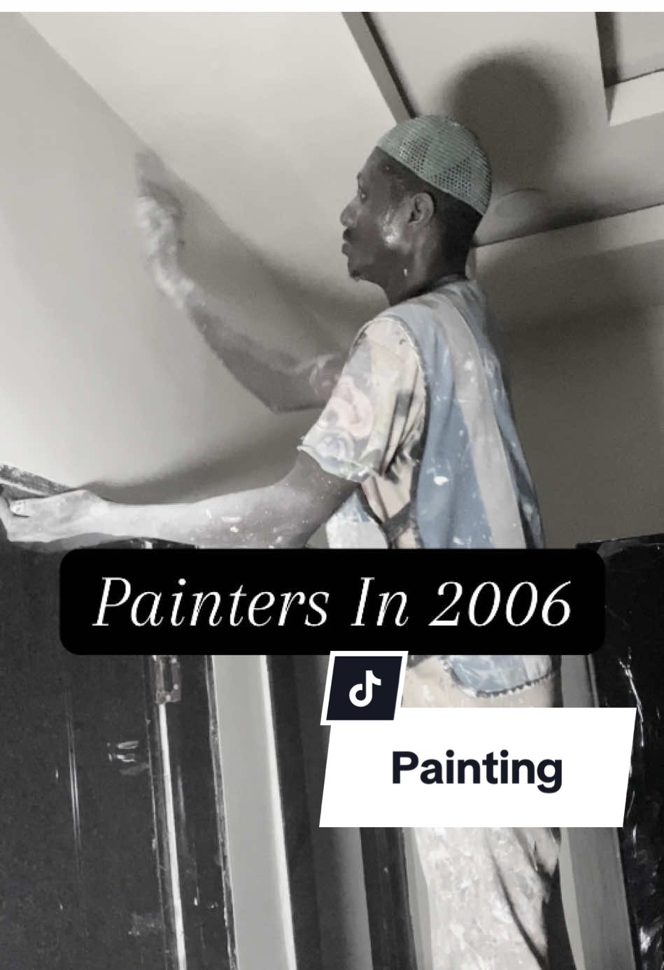 Dear painter where do you belong,  2006 or 2026?  #painter #painting #paint #drywallsander #abuja