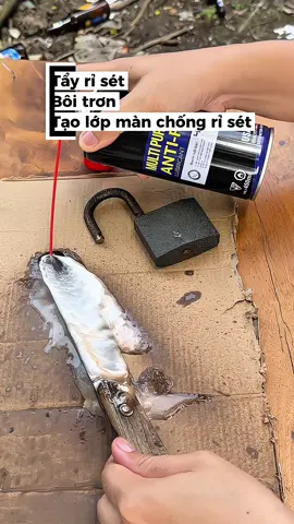 Bình xịt tẩy rỉ sét và bôi trơn #tayrisetxemay #tayriset #dchem #ducnghia902 
