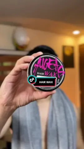 Strong hold kahit buong araw! AUGETS Hair Wax — di malagkit, mabango, at madaling hugasan. Perfect pang-work, pang-date, at pang-daily porma 💯#hairwax #mensstyle #stronghold #hairstyle 