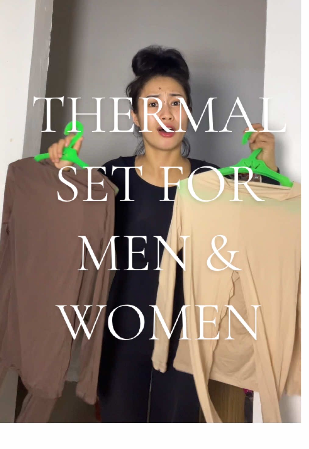 Thermal set for men & women #thermalset #heattech #cometangelph 