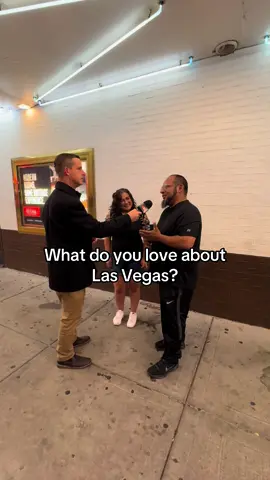 What do people love about Las Vegas m? #lasvegas #vegastiktok #vegas #streetinterviews #interview 