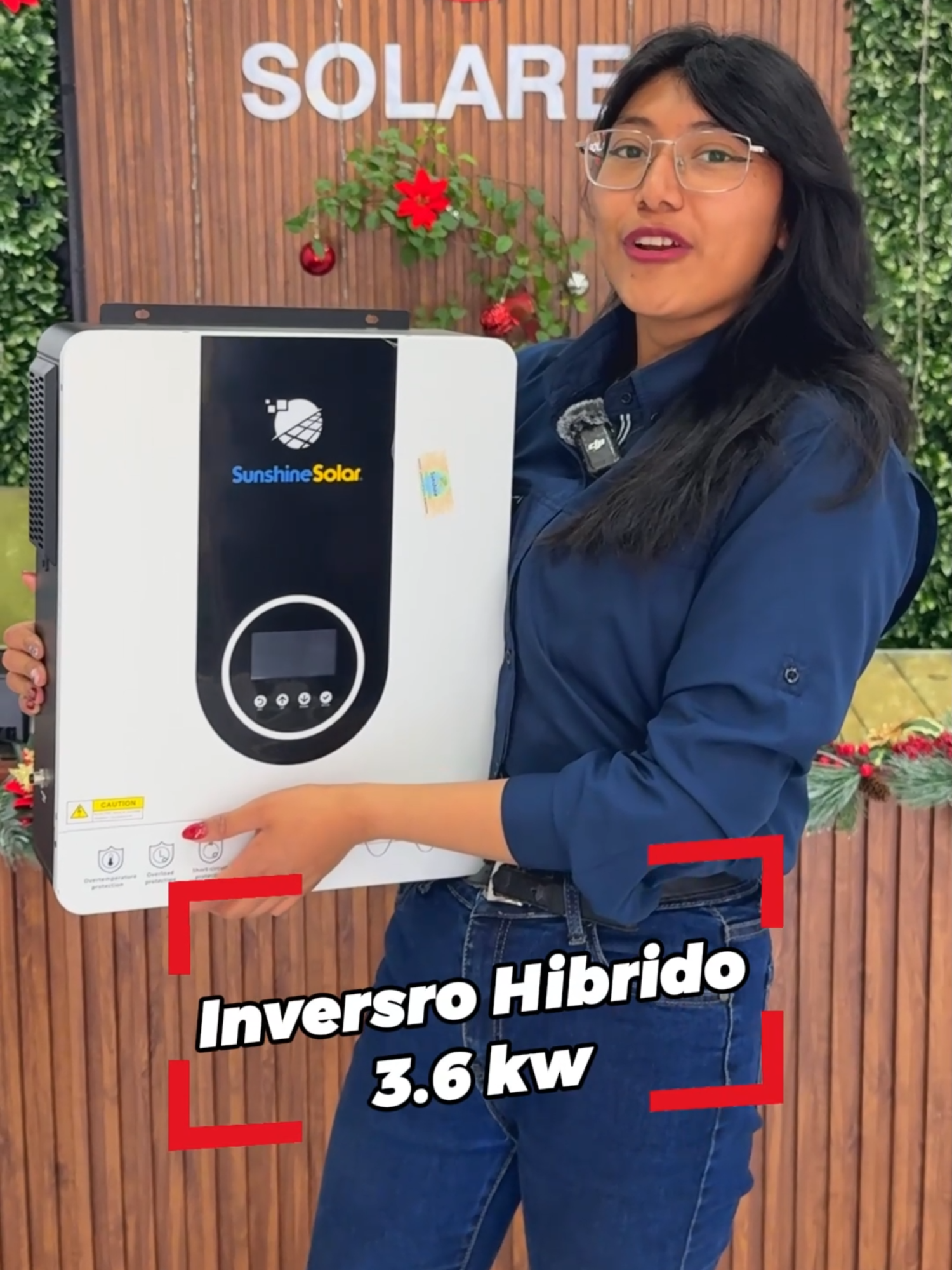⚡☀️ Energía inteligente para tu hogar Nuestro inversor híbrido de 3.6 kW combina lo mejor de la red eléctrica y la energía solar. Gestiona paneles solares, baterías y red de forma automática, asegurando un suministro estable y eficiente. Ideal para reducir tu factura, tener respaldo ante apagones y aprovechar al máximo cada watt solar.
