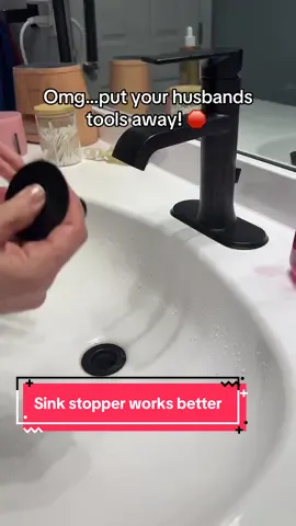 Tell me why I kept buying drain cleaner when THIS exists 👀 Bathroom sink game changer #TikTokShop #CleanTok #HomeHacks #BathroomHack #ProblemSolver 