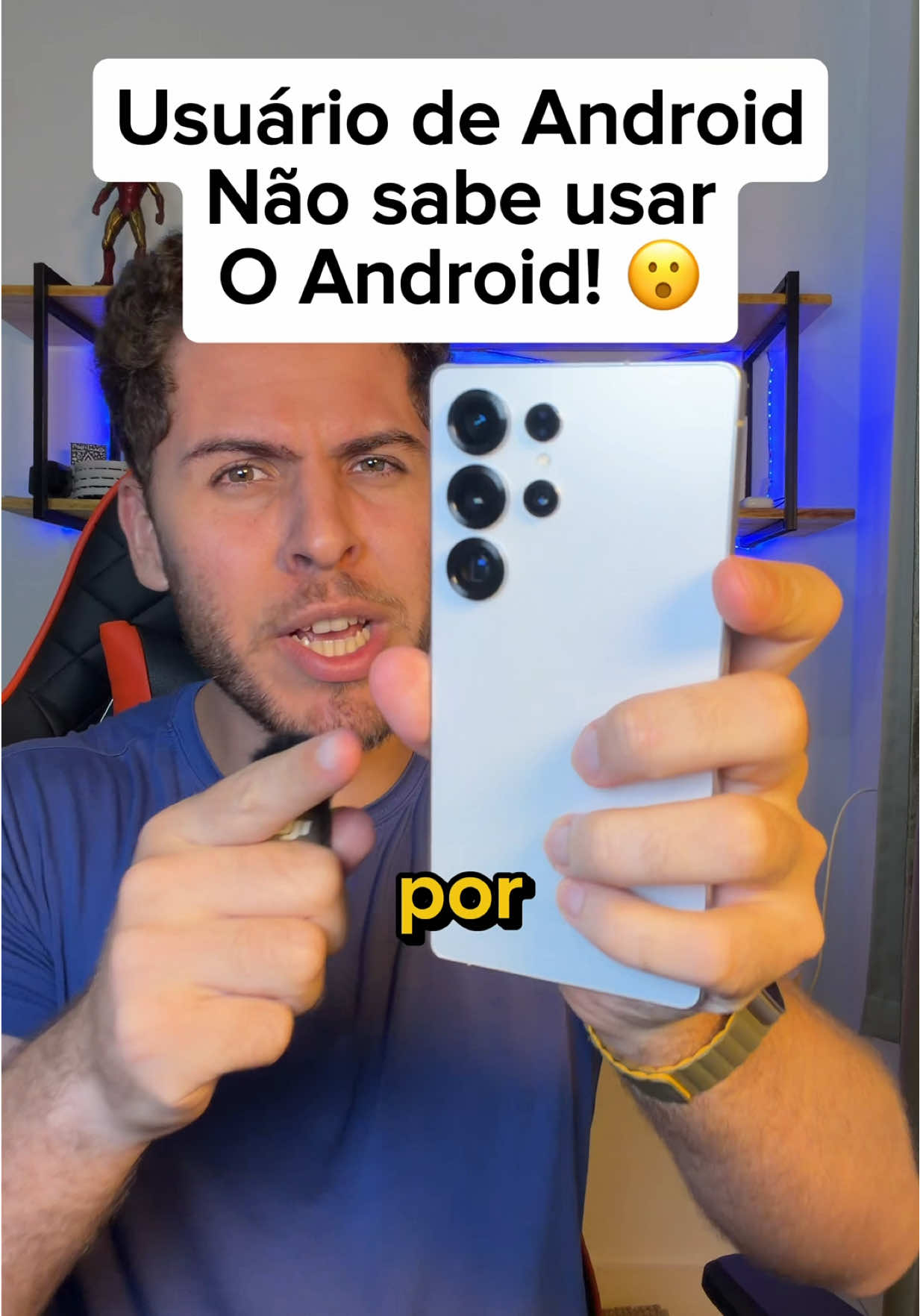É por isso que usuário de Android não sabe mexer em Android 😳 ative agora essa função e tenha até mais privacidade e segurança no celular. #dicas #celular #tecnologia #Android #jefdicastech