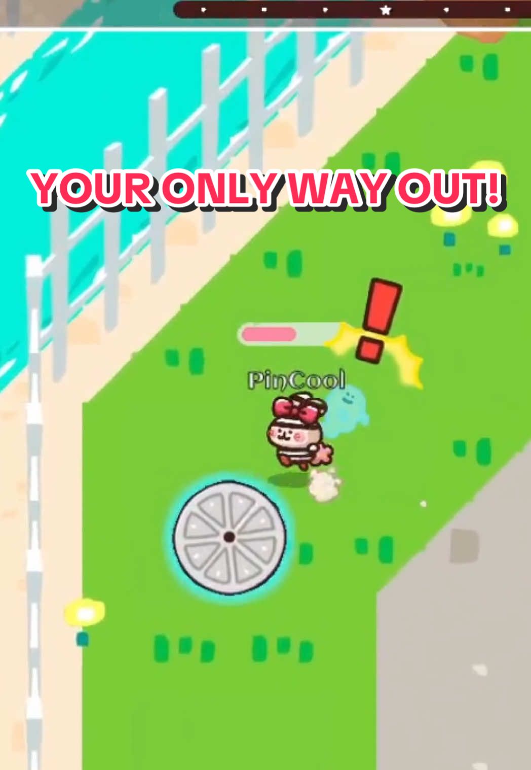 When there’s nowhere left to go…Your only escape is THIS:  🕳️  #escapegame #multiplayergames #fypgaming #indiegames #indiegame 