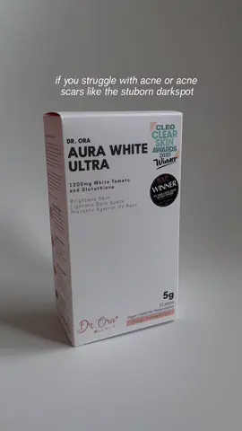 struggle with acne scars! please try this supplement by @drora 🫶🏻 #healthsupplements #aurawhiteultra #acnescars #darkspot #drora 