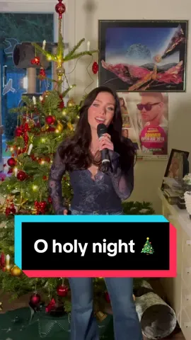 Frohe Weihnachten 🎄❤️#merrychrismas #singing #cover #oholynight #celinedion #fyp  