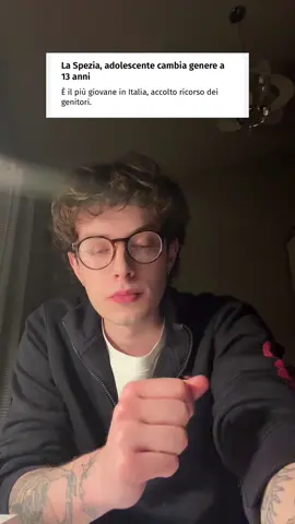 Quindi, è presto o non è presto a tredici anni cambiare genere?  Lo scopriamo nel video. Vi aspetto su IG. Baci! 