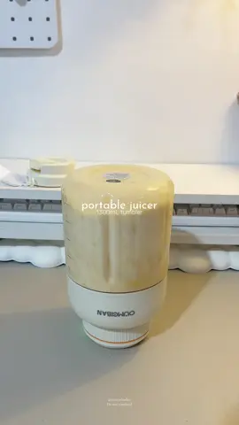 Replying to @h4nabels large capacity 1300mL portable juicer blender from @OUMEIBAN! I love how you can instantly turn it to your tumbler! Perfect for smoothies, ice slush, and fresh fruit drinks #portablejuicer #juicer #tumbler #blender #portableblender 