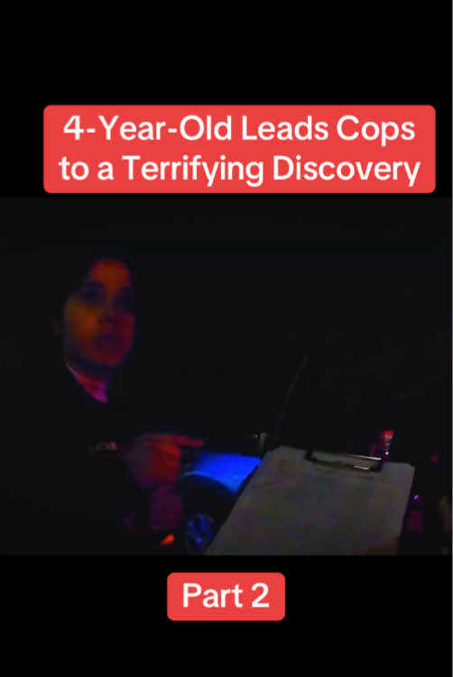 4-Year-Old Leads Cops to a Terrifying Discovery #police #cops #usa 