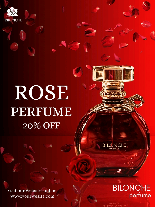 Perfume poster design 😍❤️#posterdesign #canva #fyp #Foryou #foryoupage #trendingmusic #ViralVideo #trending #nfak #canvascurse 