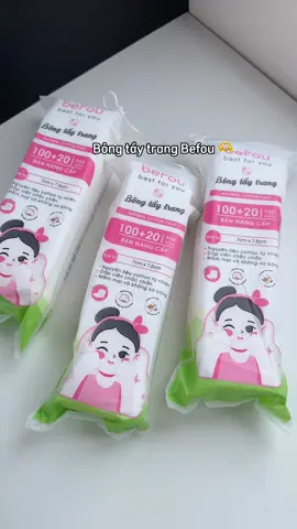 Bông tẩy trang Befou 💕#befou #bongtaytrang #fyp #viral 