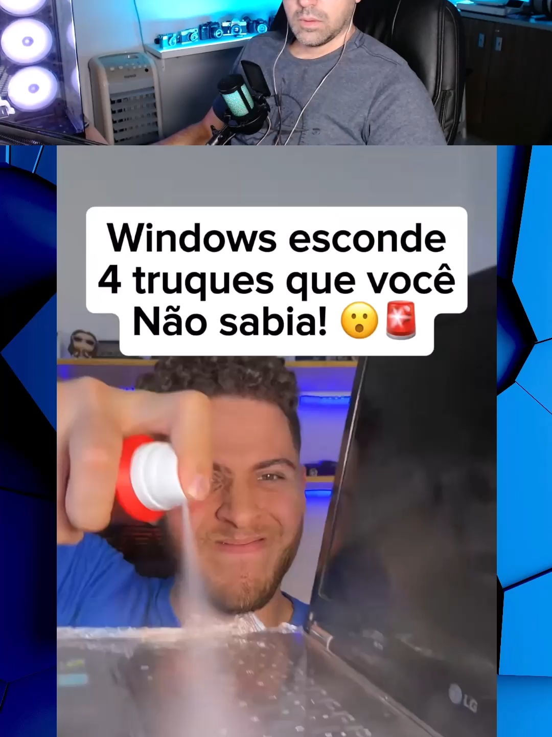 Essas DICAS de PC vão te salvar de vários problemas! @jefdicastech ✅ Windows + R = mmsys.cpl = melhorar áudio  ✅ Ctrl +shift + Windows +b = reinicia a placa de vídeo ✅ Windows + I (Jogos) = melhora desempenho jogos ✅ Windows + r (MRT) = antivírus do Windows ✅ Ctrl + Windows + Shift + Alt /usar ferramentas online #dicasdepc #pcgamer #tecnologia #hardware #eurekatech