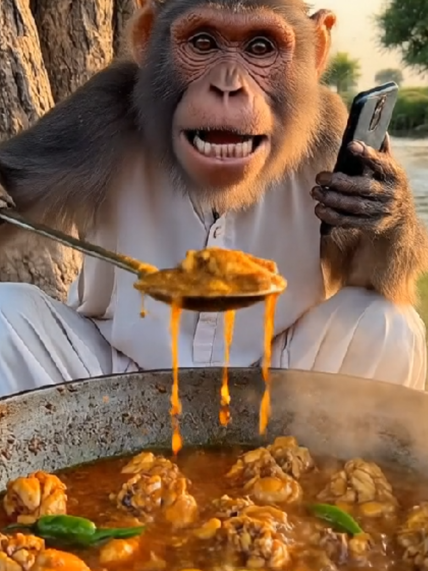 Replying to @user6467777936788 😂😂😂 #fyp #funnymonkey #saraiki #aimonkey #trendingnow 